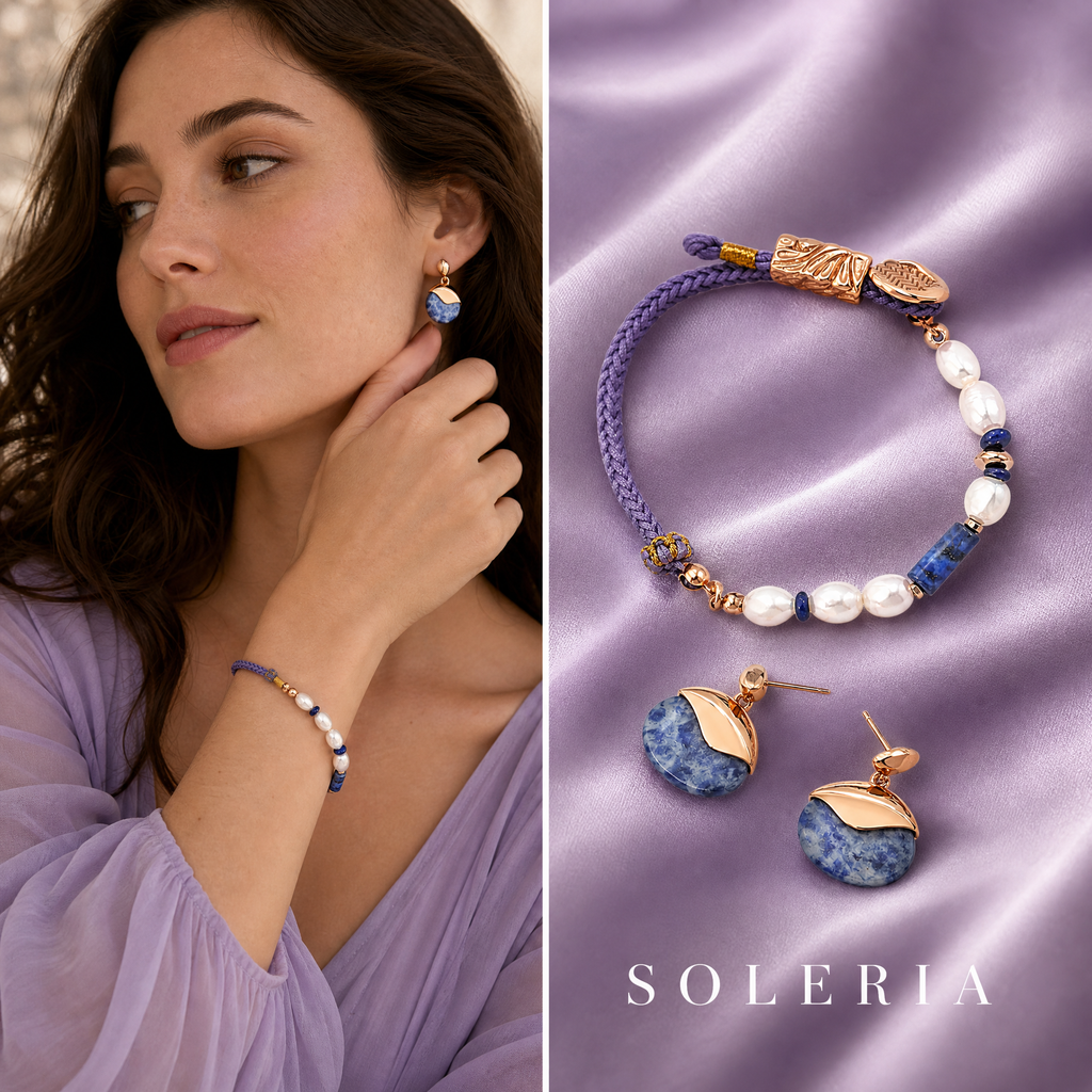 [s05] 紫方鈉石項鍊